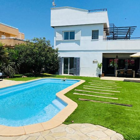 Villa 15 - Beachhouse Luxury Villa - 300M Beach - Wifi - Klima Sa Ràpita Buitenkant foto