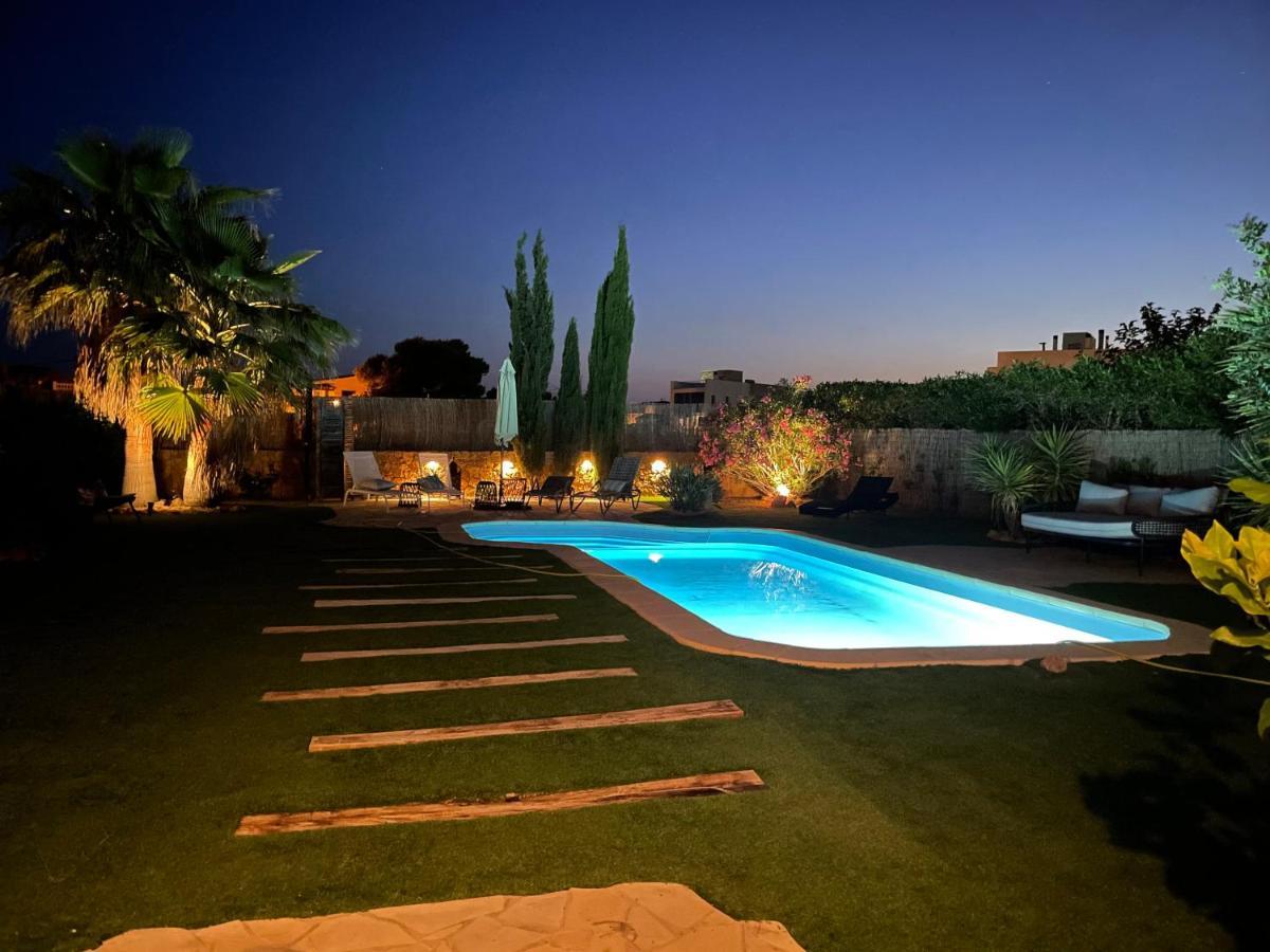 Villa 15 - Beachhouse Luxury Villa - 300M Beach - Wifi - Klima Sa Ràpita Buitenkant foto